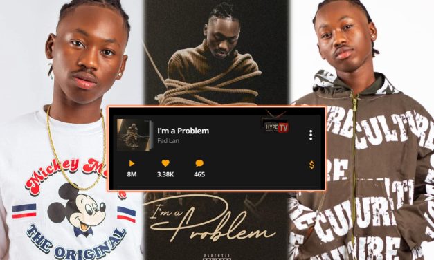 Fad Lan’s “I’m A Problem” Becomes Fastest Northern Ghanaian Album to Hit 8 Million Audiomack Streams.