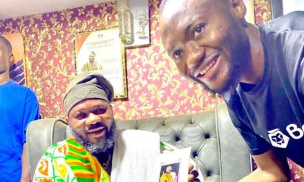 Africa’s No.1 Fragrance Brand, Mac Bancy, Honors Bo-Naa Salifu II with Customized Perfume.