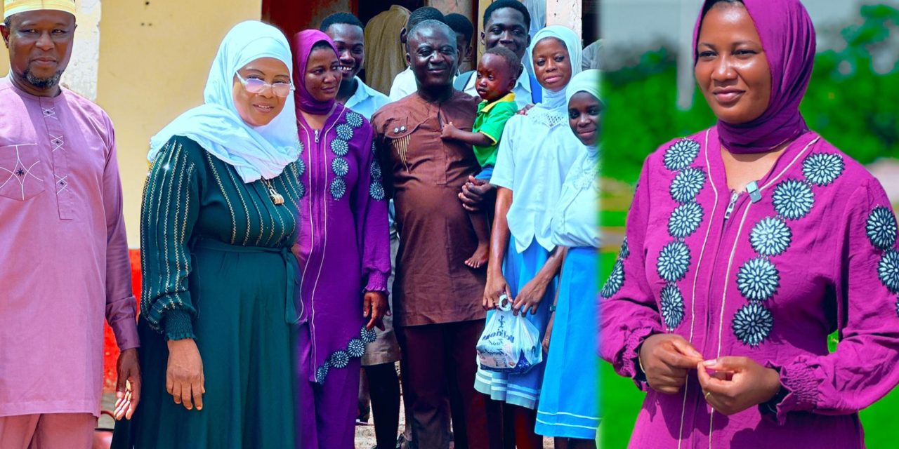 TikTok Star Yeesha Extends Kindness, Feeds Patients, Worshippers & Students in Tolon.