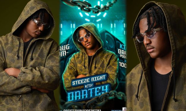 DAATEY Set to Light Up Tamale with His First Major Concert – “Steeze Night” on August 2.