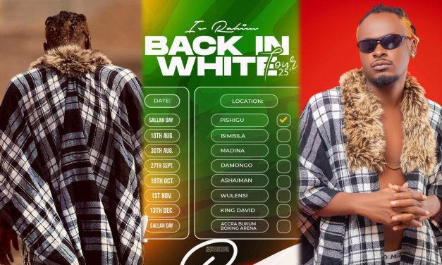 IsRahim Activates “Back In White” Album Tour – Dates and Locations Announced.