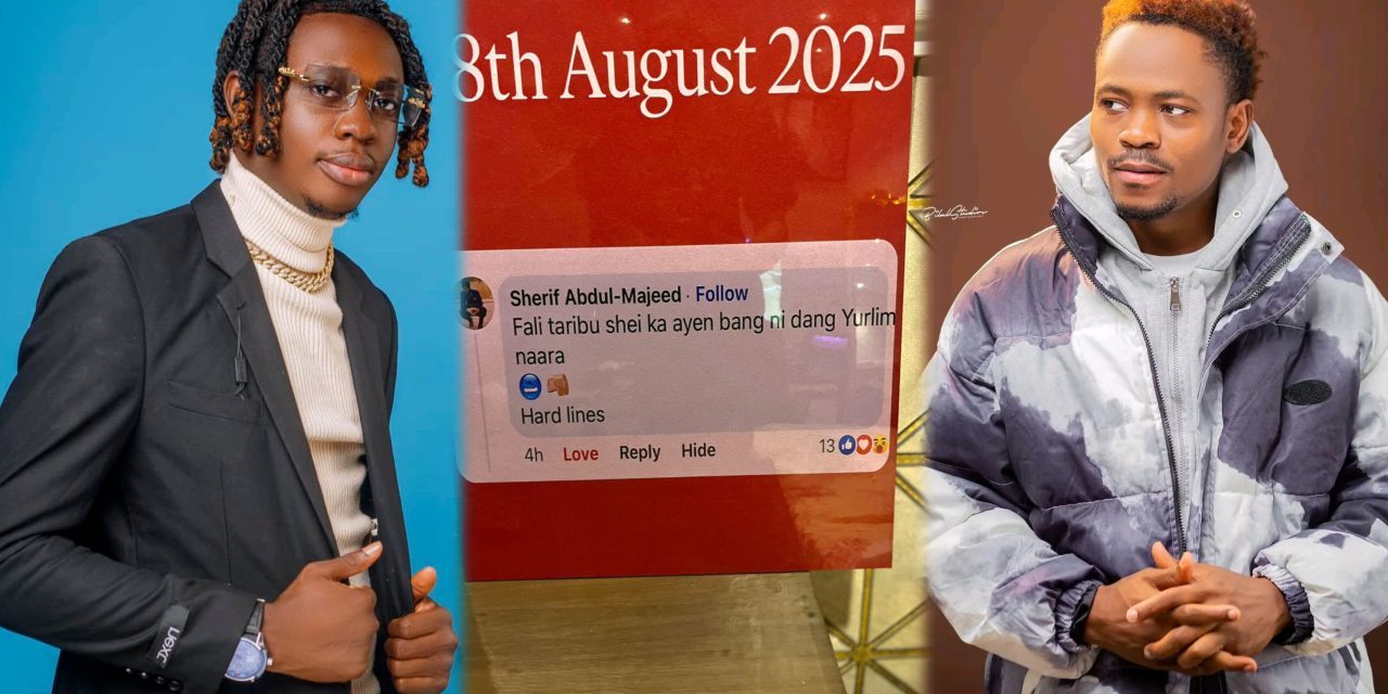 Unprecedented: Mac Jombo Fulfils Promise, Honours Maccasio’s Comment With a Frame in His Room.