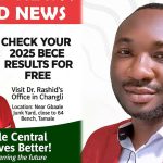 Dr. Abdul Rashid Follows in the Footsteps of Late Alhaji Mohammed Murtala, As He Offers Free BECE Result Checking to All Candidates in Tamale Central.