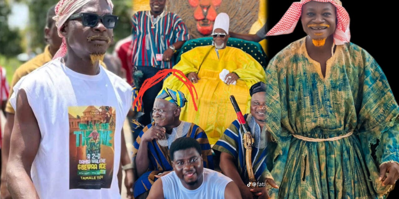 Royal Blessing! Naa Gbewaa Gifts Zaachi ₵10,000 After His Historic Walk from Tamale to Yendi.