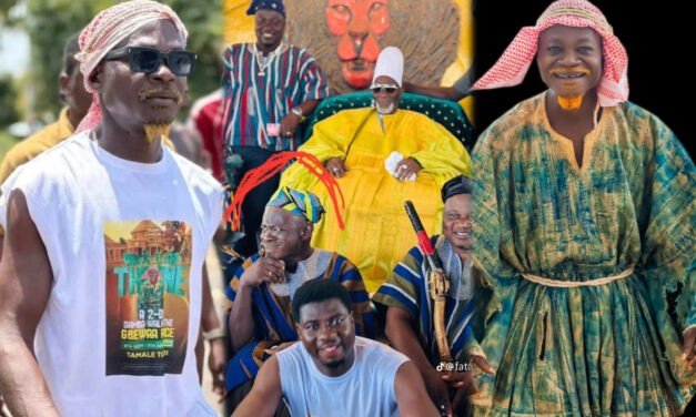 Royal Blessing! Naa Gbewaa Gifts Zaachi ₵10,000 After His Historic Walk from Tamale to Yendi.