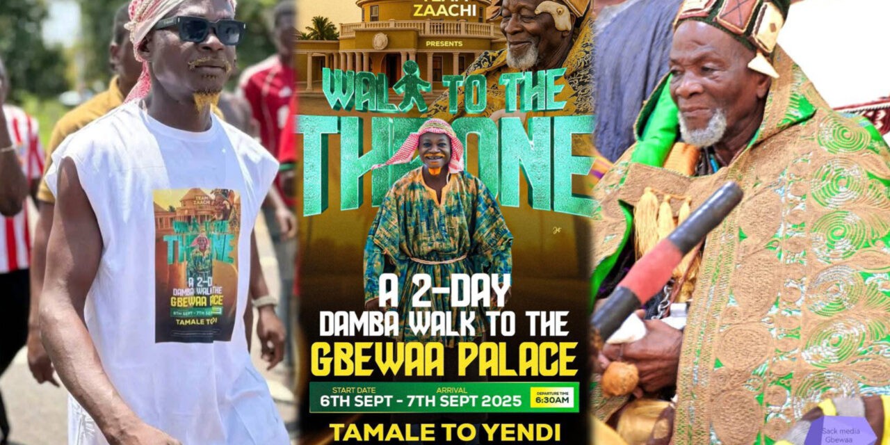 Zaachi Triumphs: Walk to the Throne Successfully Ends at Gbewaa Palace in Celebration of Damba.