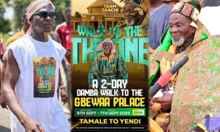 Zaachi Triumphs: Walk to the Throne Successfully Ends at Gbewaa Palace in Celebration of Damba.