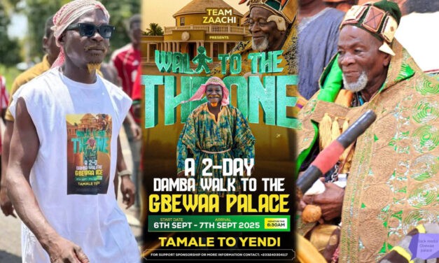 Zaachi Triumphs: Walk to the Throne Successfully Ends at Gbewaa Palace in Celebration of Damba.