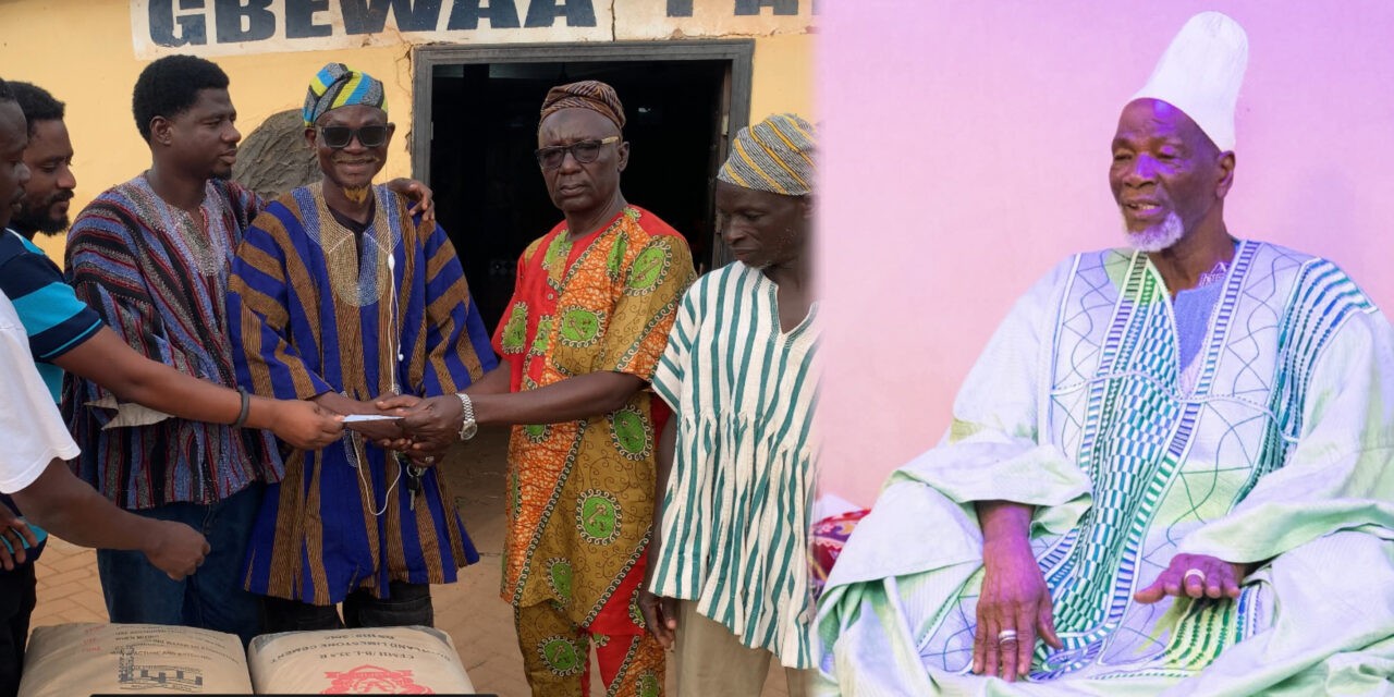 Laughter to Legacy: Team Zaachi Donates 10 Bags of Cement to Support Gbewaa Palace Construction