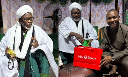 MacBancy Perfumes Honors Sheikh Dalhu Abdul Mumin with Customized Scent Ahead of Grand Mawlid Festival