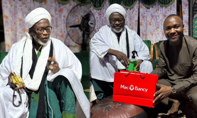 MacBancy Perfumes Honors Sheikh Dalhu Abdul Mumin with Customized Scent Ahead of Grand Mawlid Festival
