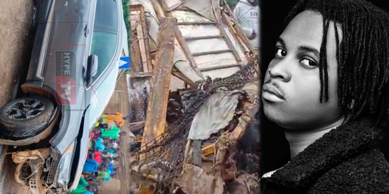 Breaking News: Omario CK Involved in Accident at Tinguri, Yellow Yellow Driver Confirmed Dɛad.