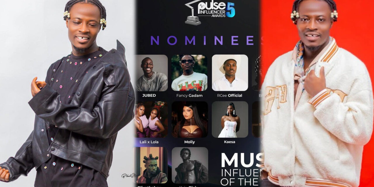 Fancy Gadam Bags Music Influencer of the Year Nomination at Pulse Awards 2025.