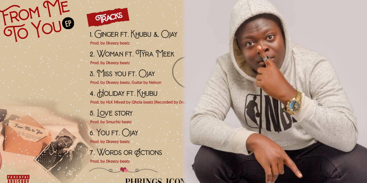 Phrings Icon Unveils Track List Of “From Me To You EP”.