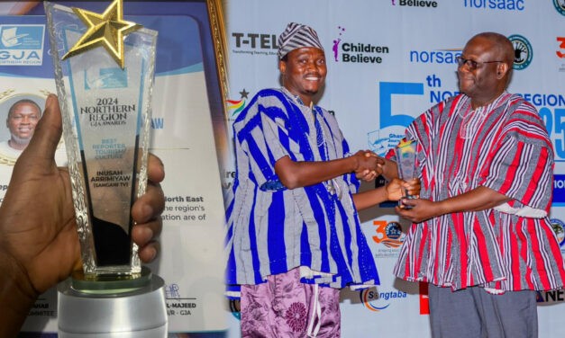 Director Anas Wins Best Reporter in Tourism & Culture at 2024 GJA Northern Region Awards