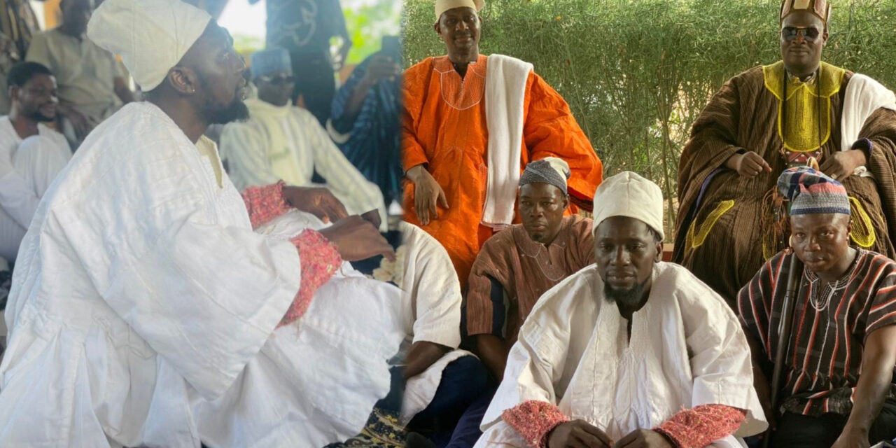 Sapashini Honoured With Traditional Chieftaincy Title During Visit to Mampurugu King