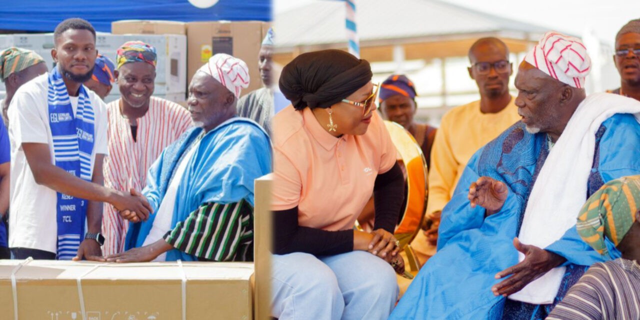 Mahamud Iddi Wins TCL Electronics Worth GHC100,000 in EGL’s Akye3de3 Kese3 Promotion