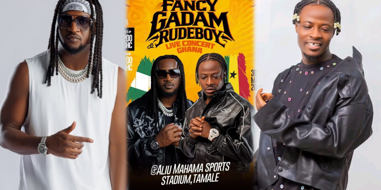 Fancy Gadam Unveils Rudeboy as Headline Guest for Historic Tamale Concert