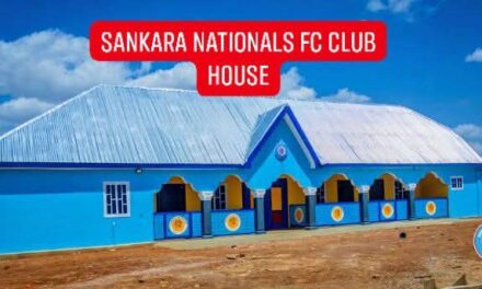 Ultra modern club house built by Alhaji Baba Daney for Sankara Nationals.