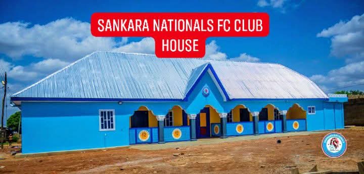 Ultra modern club house built by Alhaji Baba Daney for Sankara Nationals.