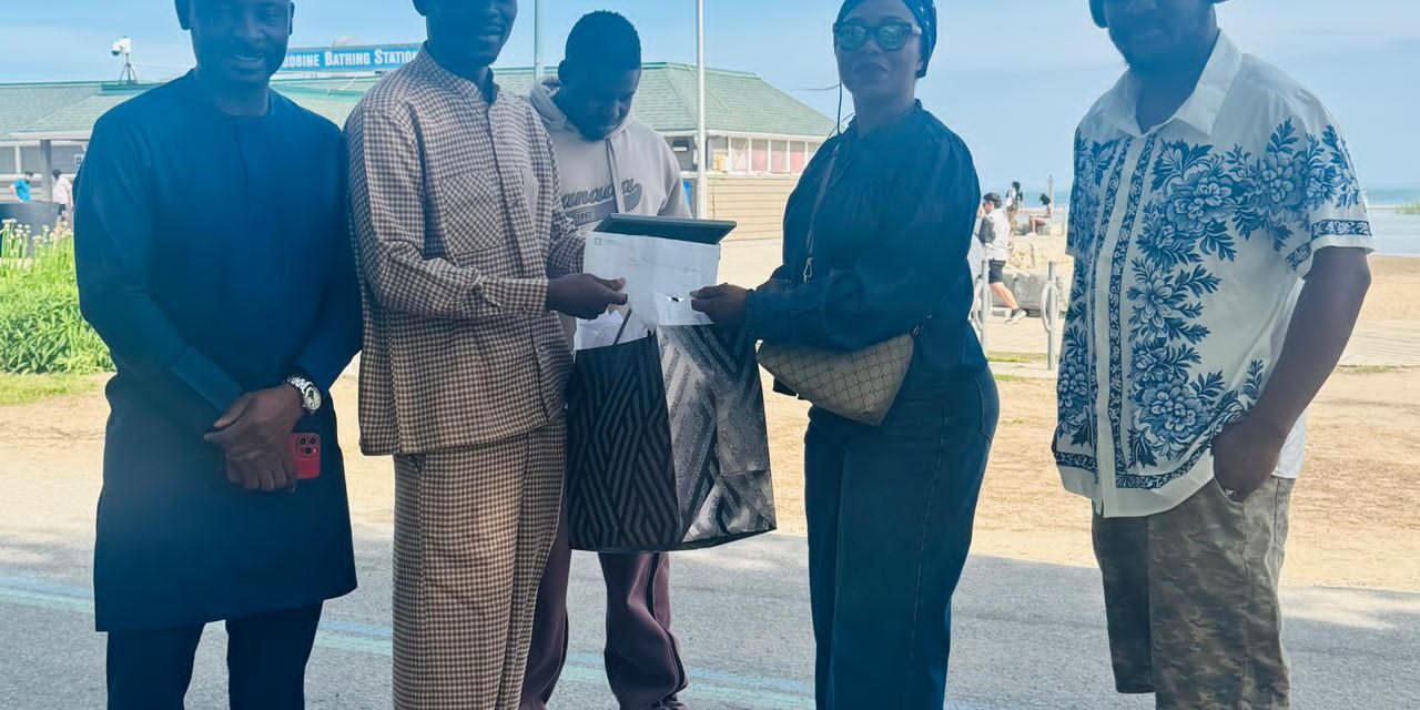 Maccasio Officially Presented With Ambassadorship Certificate in Canada