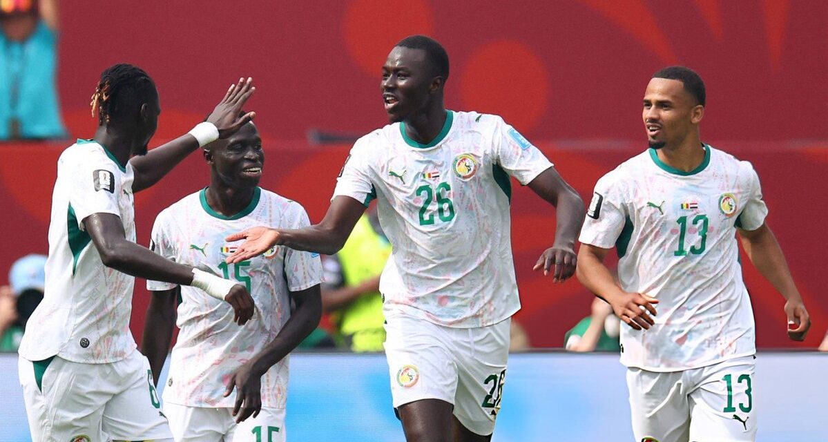Senegal Thrash 10-Man Iraq 5-0 to Finish Third in Group