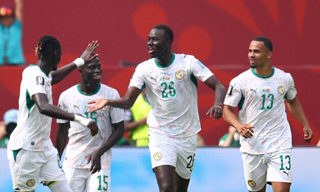 Senegal Thrash 10-Man Iraq 5-0 to Finish Third in Group