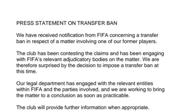 FIFA Imposes Transfer Ban on Karela United Over Former Player Dispute