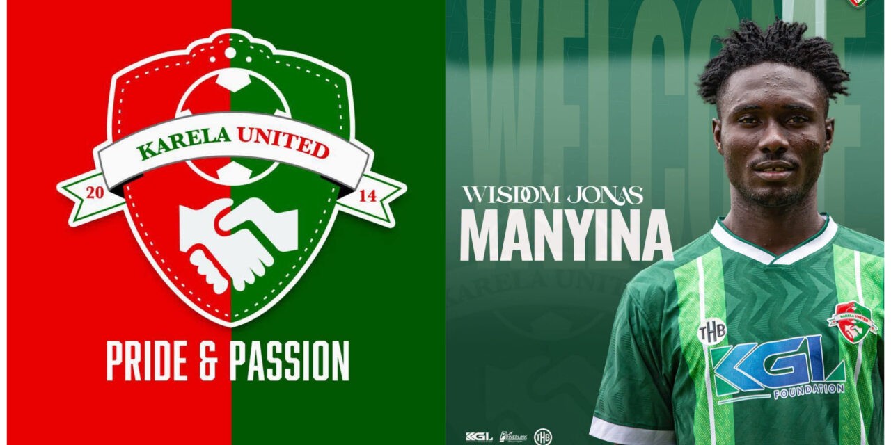 Karela United Sign RTU Forward Wisdom Jonas Manyina