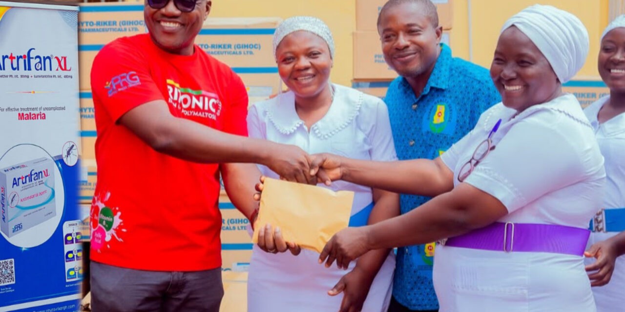 Phyto Riker Pharmaceuticals Donates Two Hospital Beds, Medical Supplies and Cash to Tamale West Hospital