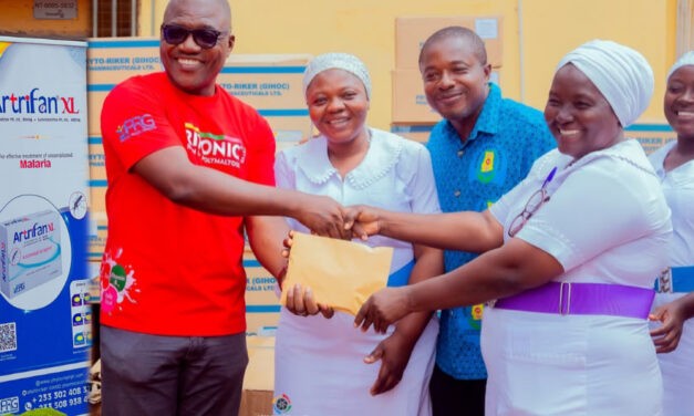 Phyto Riker Pharmaceuticals Donates Two Hospital Beds, Medical Supplies and Cash to Tamale West Hospital